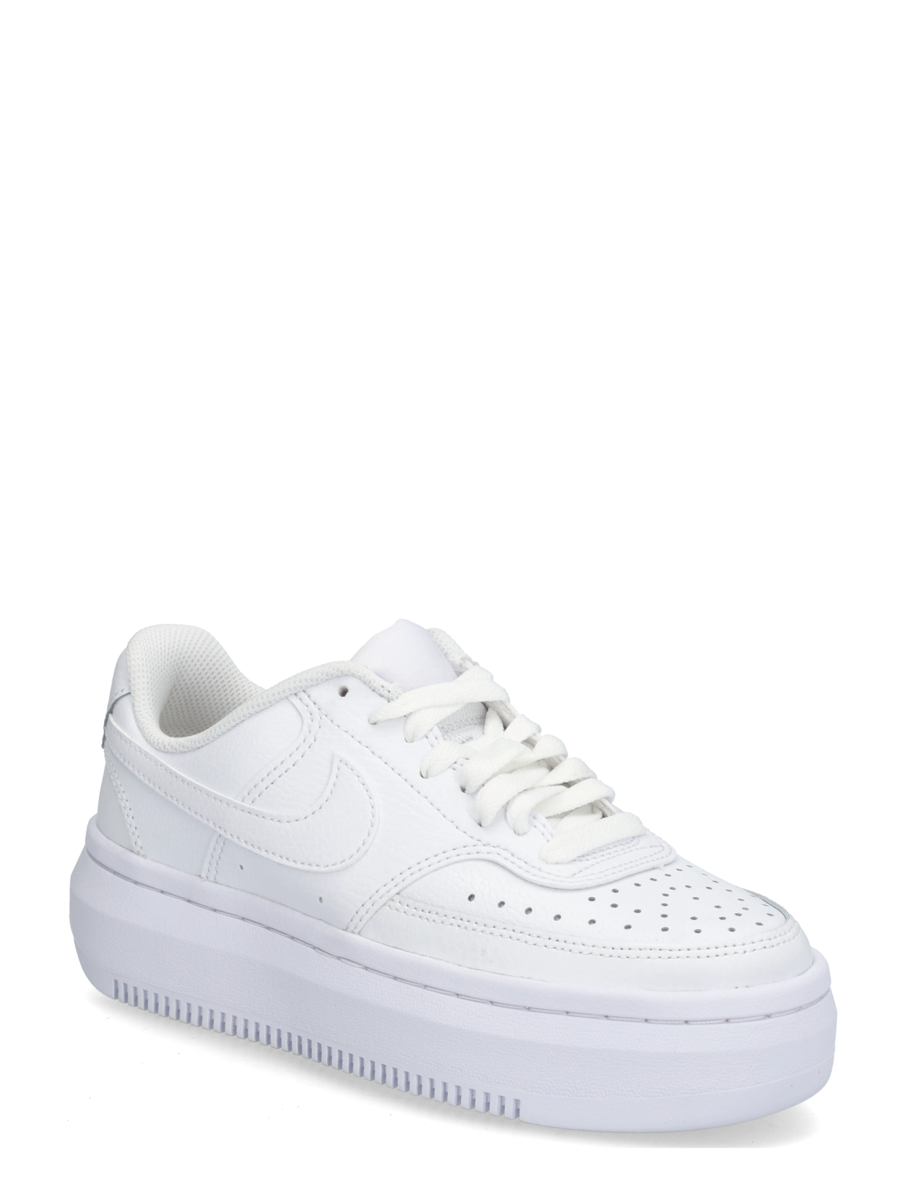 Nike W NIKE COURT VISION ALTA LTR - Transitional Layering - WHITE/WHITE-WHITE / white