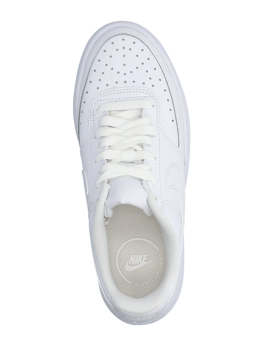 Nike - W NIKE COURT VISION ALTA LTR - låga sneakers - white/white-white - 3