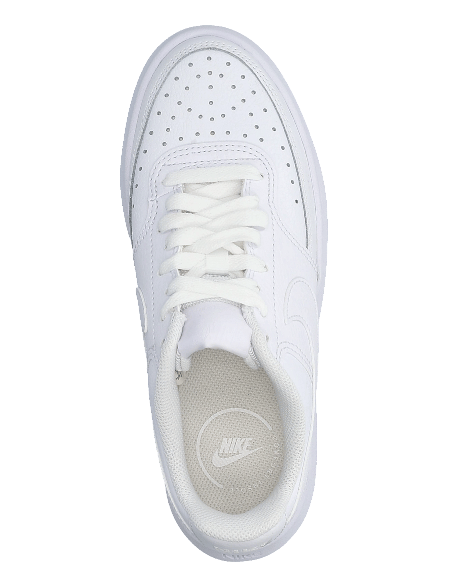 Nike - W NIKE COURT VISION ALTA LTR - lave sneakers - white/white-white - 3