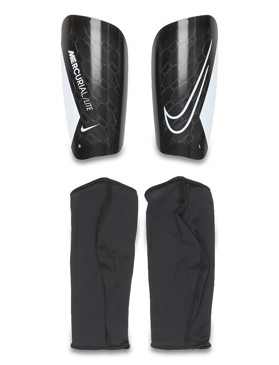 Nike - Nike Mercurial Lite Football Shinguards - benskydd och benskyddshållare - black/black/white - 1