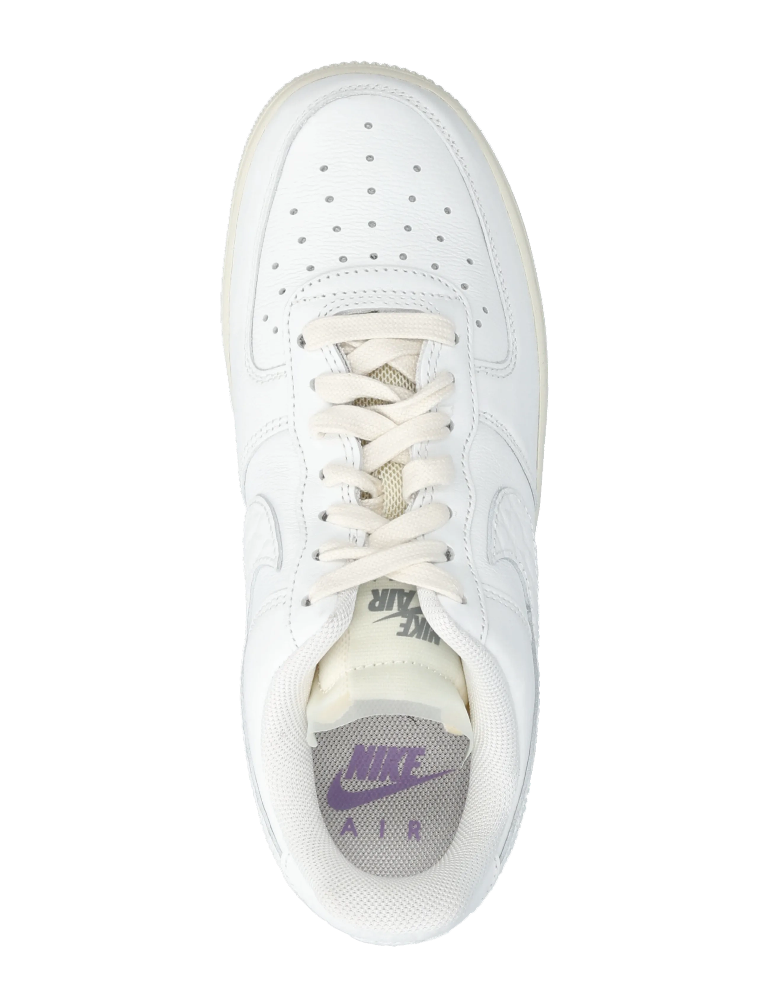Nike - NIKE AIR FORCE 1 - lave sneakers - summit white/summit white-sea glass - 3