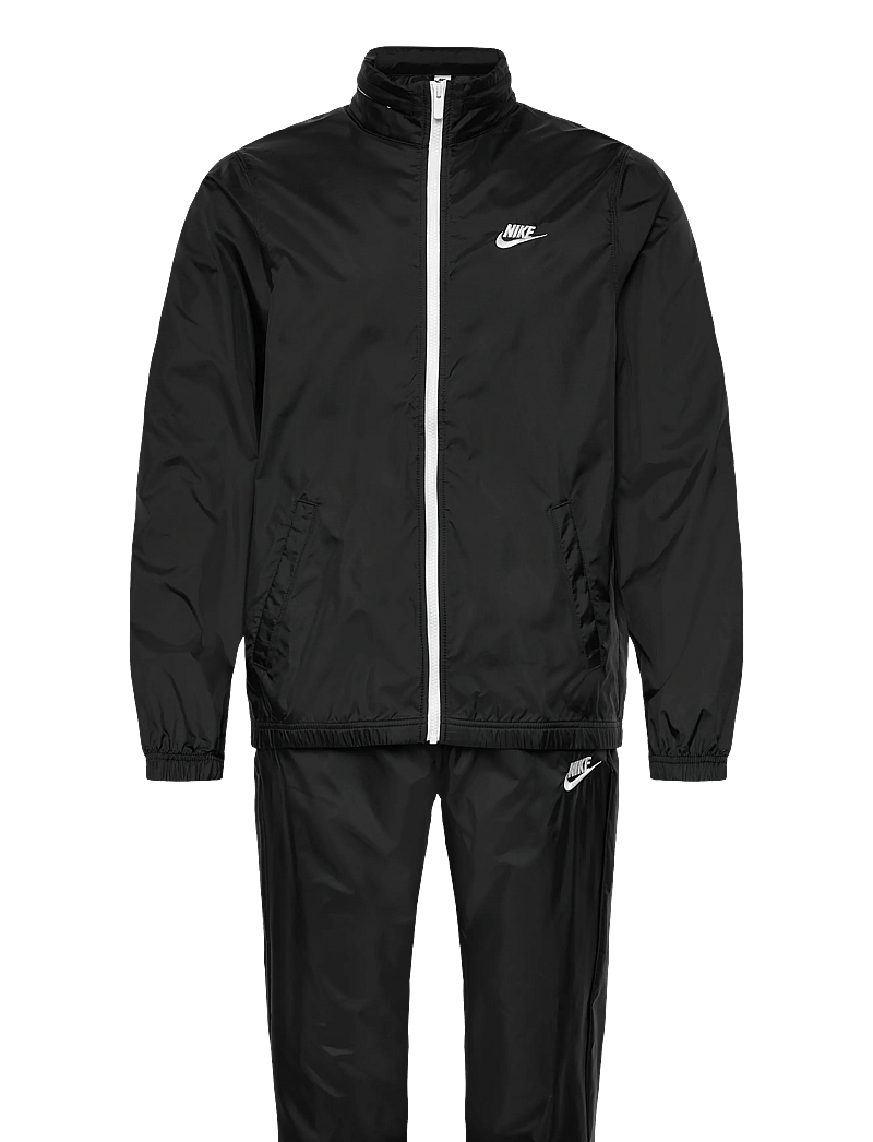 Nike - Club Lined Woven Tracksuit - tracksuits - black/white - 0