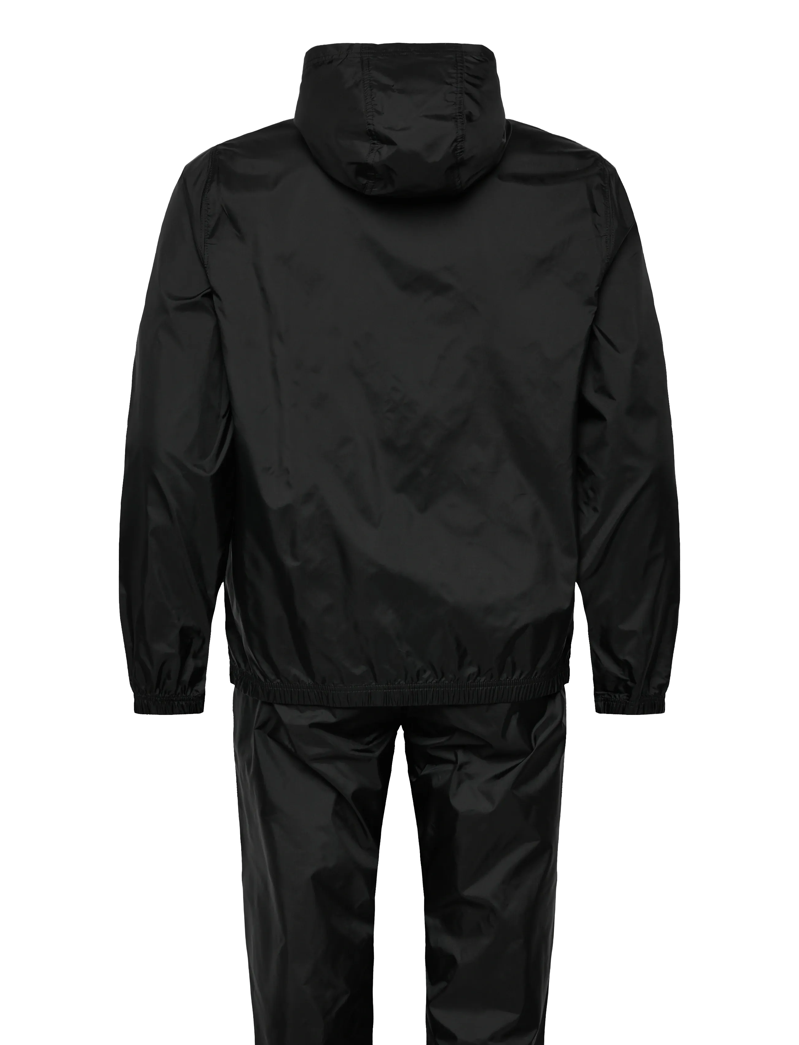 Nike - Club Lined Woven Tracksuit - bluzy i swetry - black/white - 2