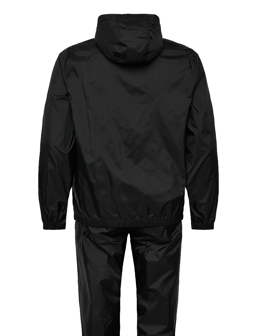 Nike - Club Lined Woven Tracksuit - bluzy i swetry - black/white - 2
