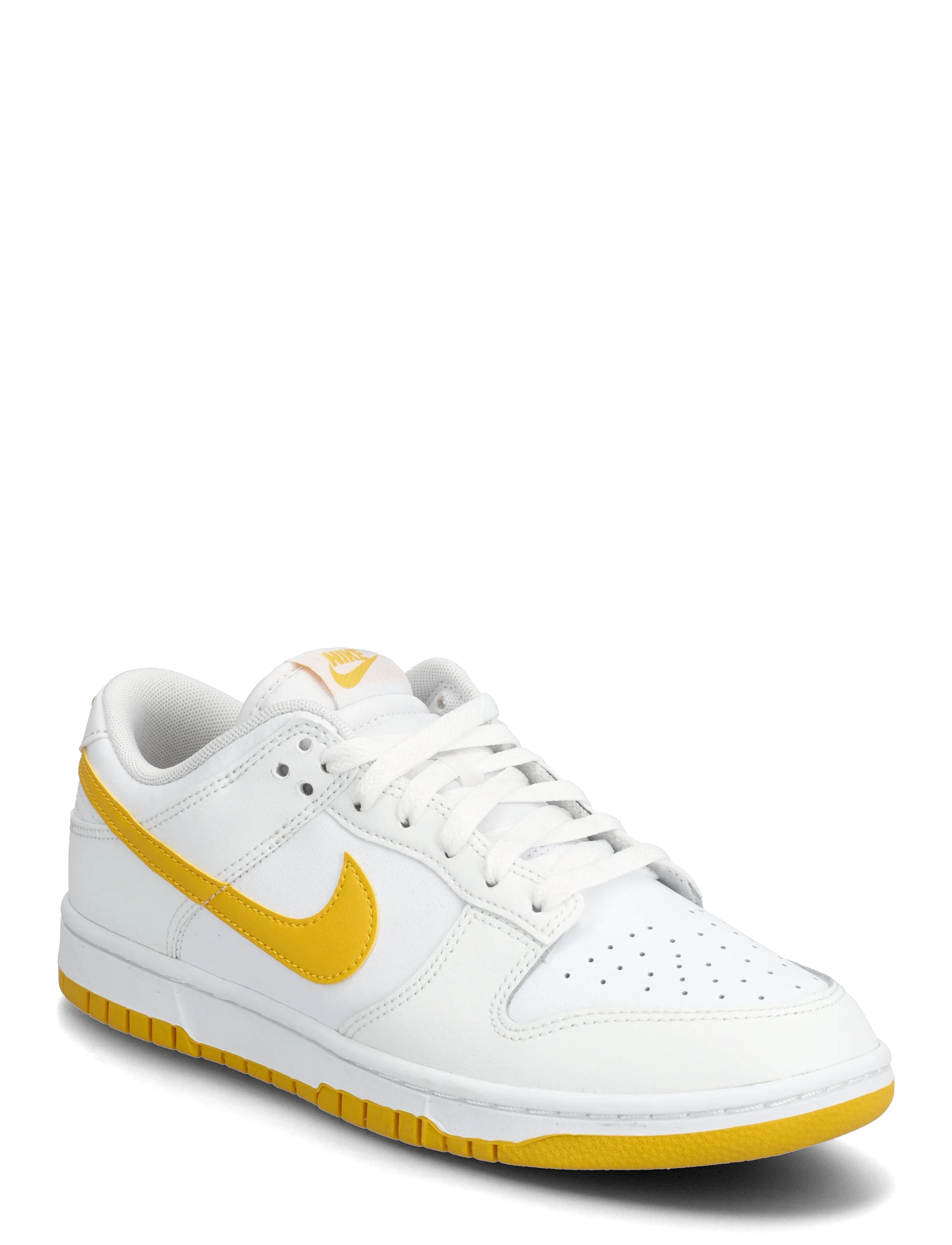 Dunk Low Retro - WHITE/UNIVERSITY GOLD/SUMMIT WHITE