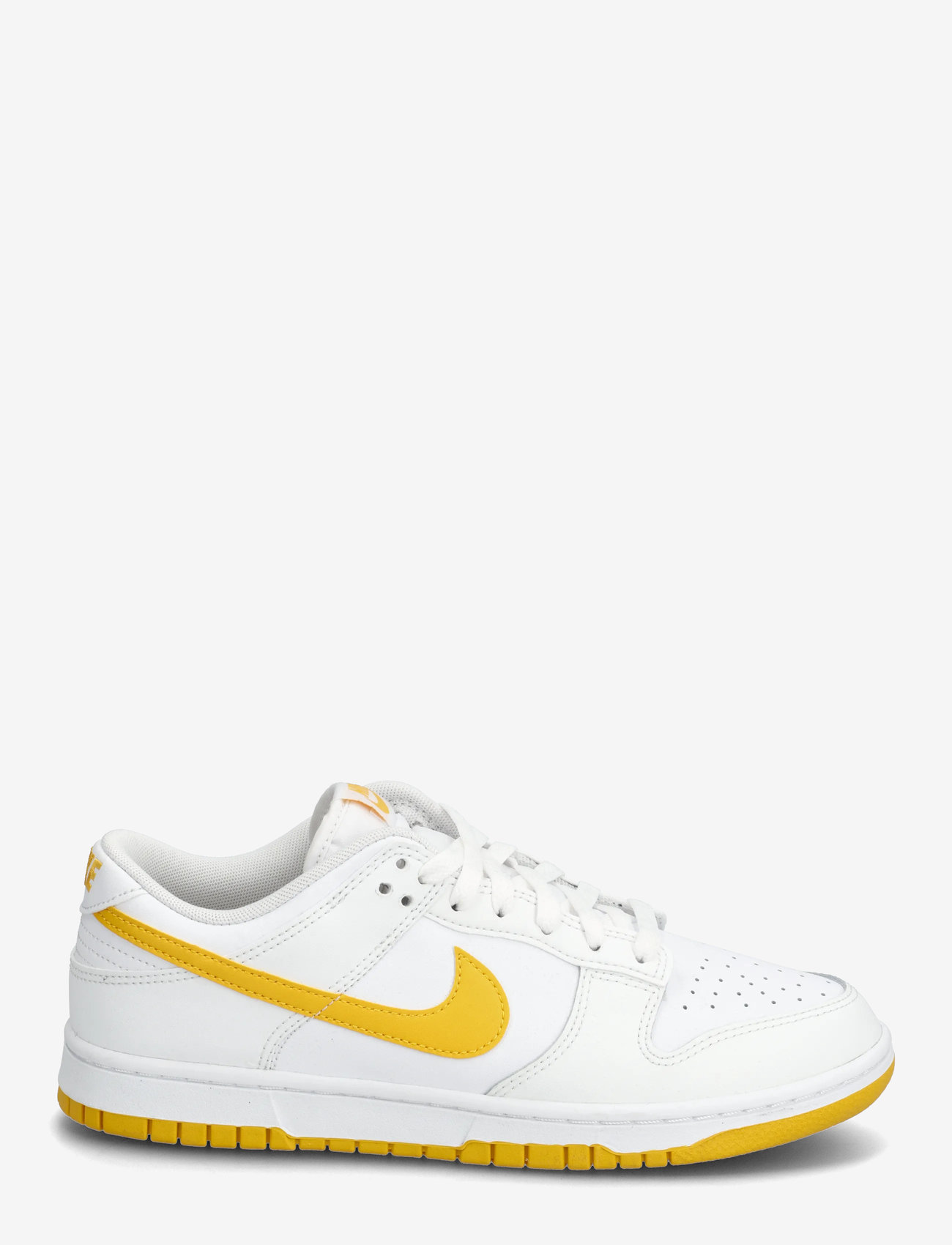 Nike - Dunk Low Retro - low tops - white/university gold/summit white - 1