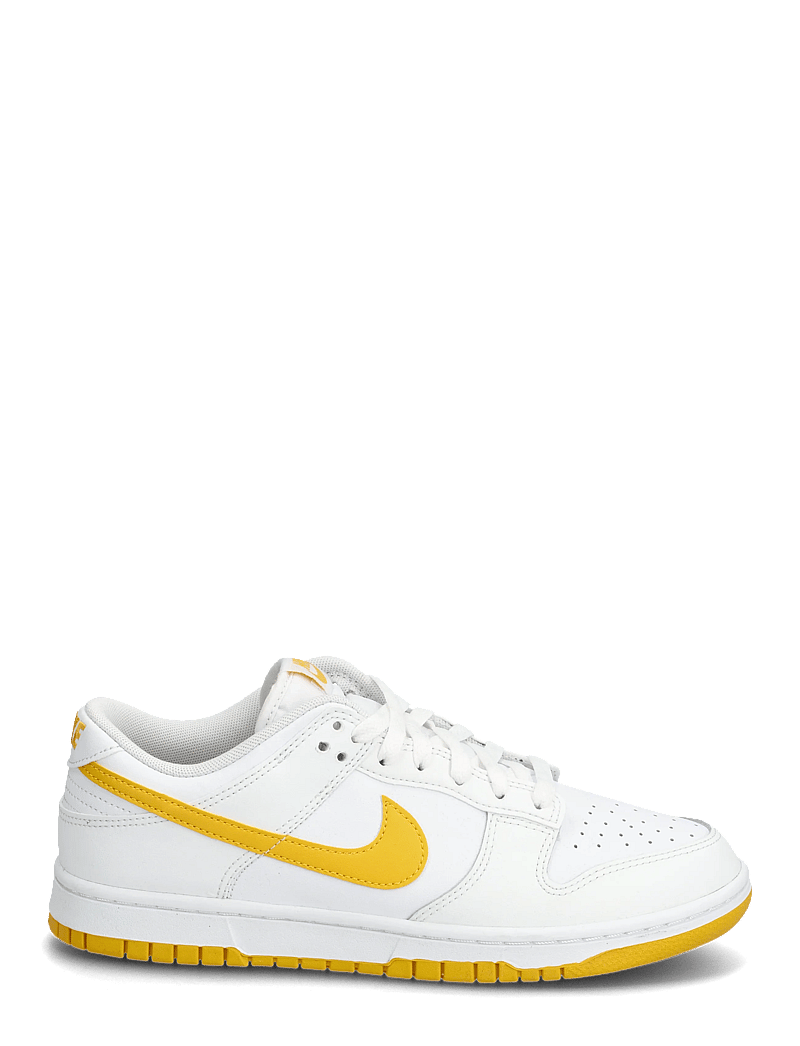 Nike - Dunk Low Retro - low tops - white/university gold/summit white - 1