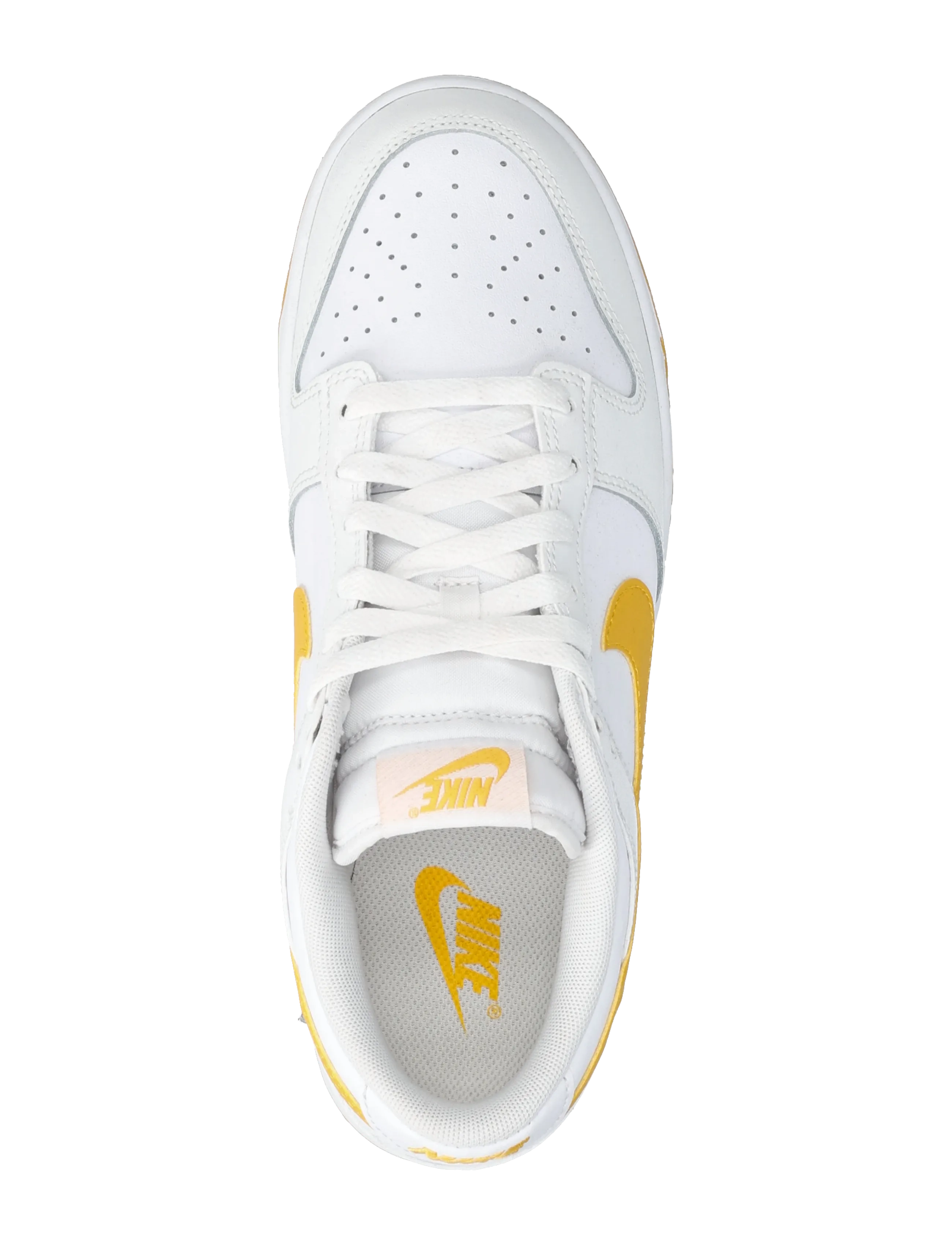 Nike - Dunk Low Retro - white/university gold/summit white - 3