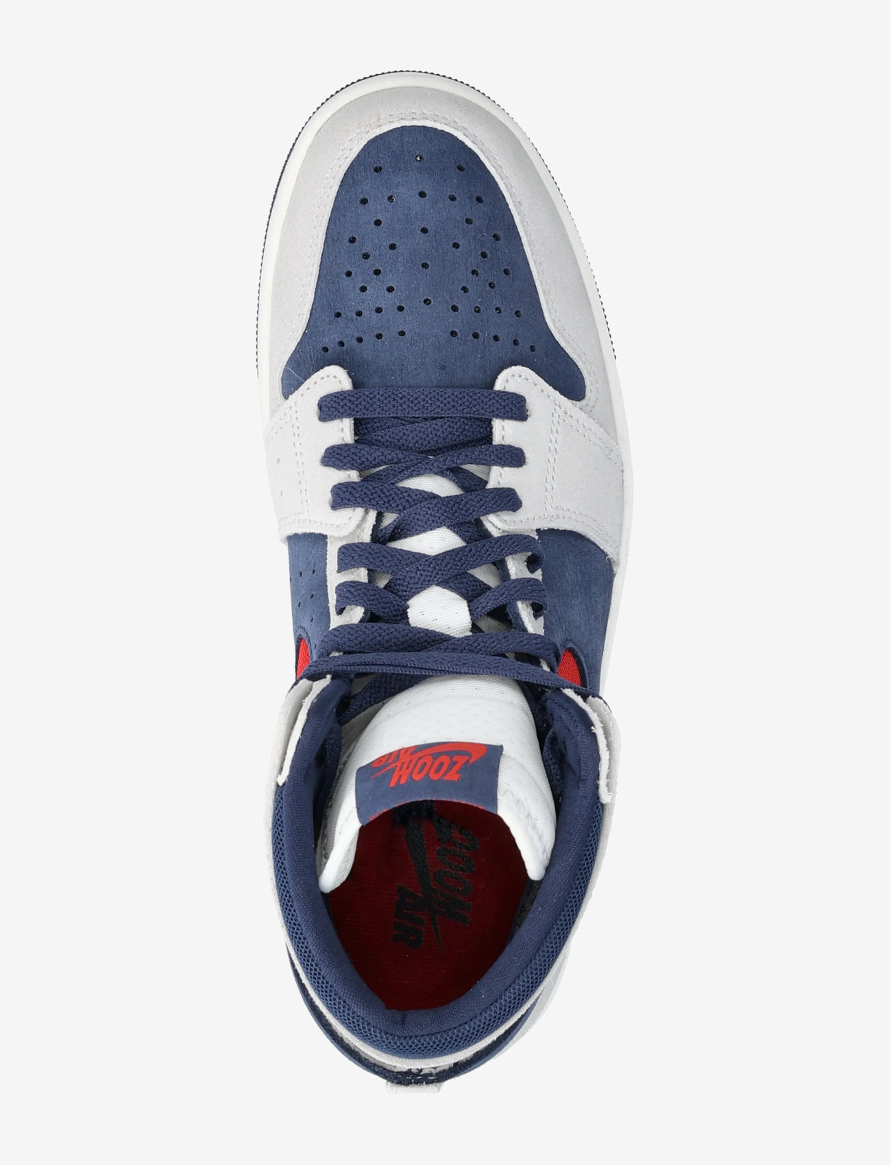 Nike - Air Jordan 1 Zoom 2 - high tops - midnight navy/varsity red/gray - 3