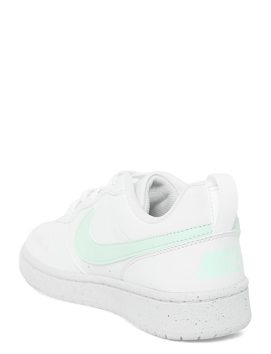 Nike - COURT BOROUGH LOW RECRAFT (GS) - lave sneakers - white/barely green-white-white - 1