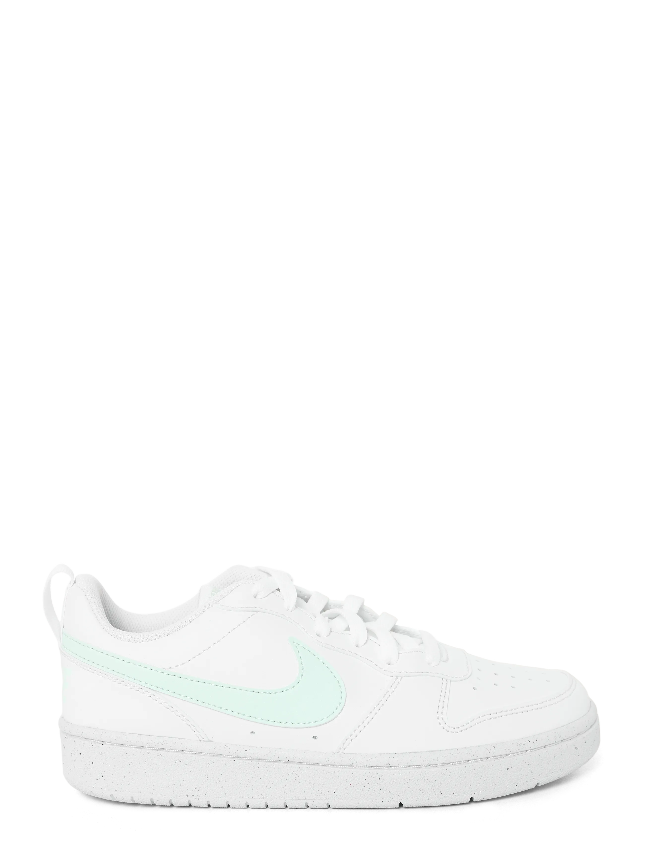 Nike - COURT BOROUGH LOW RECRAFT (GS) - lave sneakers - white/barely green-white-white - 2