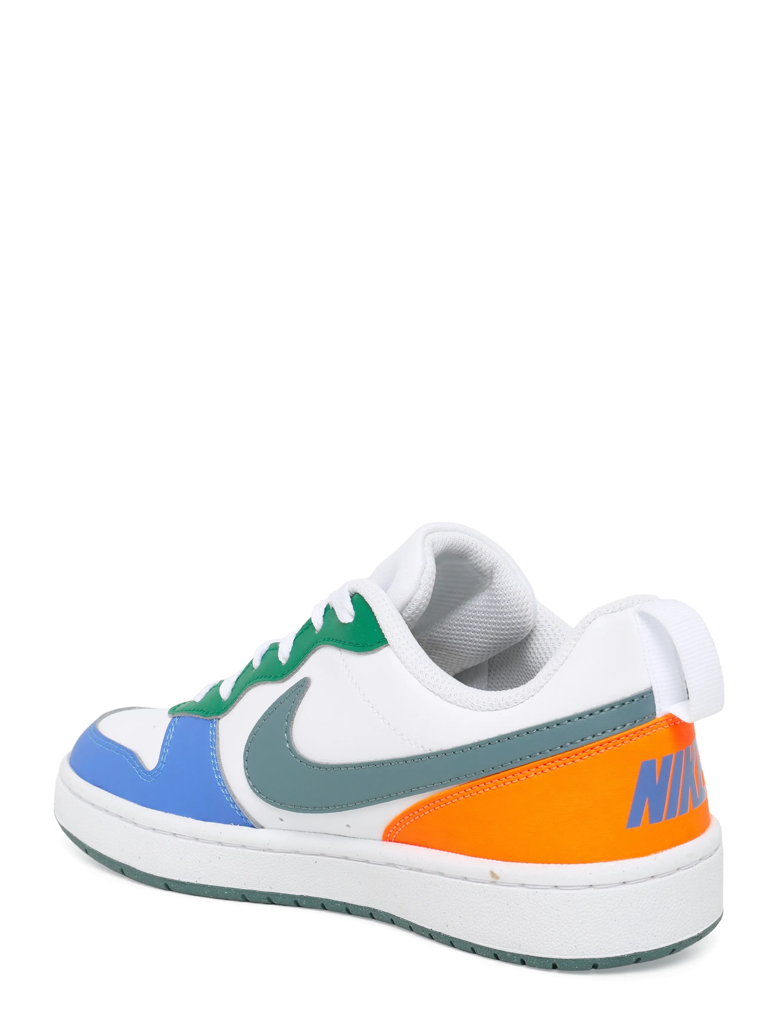 Nike - COURT BOROUGH LOW RECRAFT (GS) - niedriger schnitt - white/mineral slate-malachite - 1