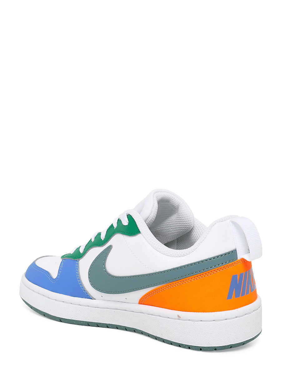 Nike - COURT BOROUGH LOW RECRAFT (GS) - niedriger schnitt - white/mineral slate-malachite - 1