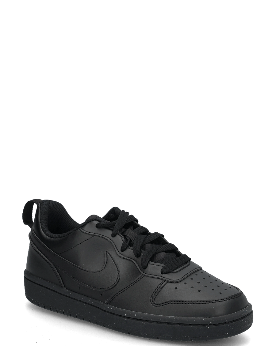 Nike - COURT BOROUGH LOW RECRAFT (GS) - niedriger schnitt - black/black-black - 0