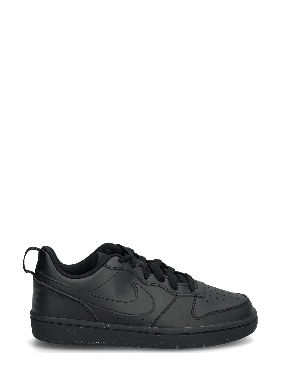 Nike - COURT BOROUGH LOW RECRAFT (GS) - niedriger schnitt - black/black-black - 2