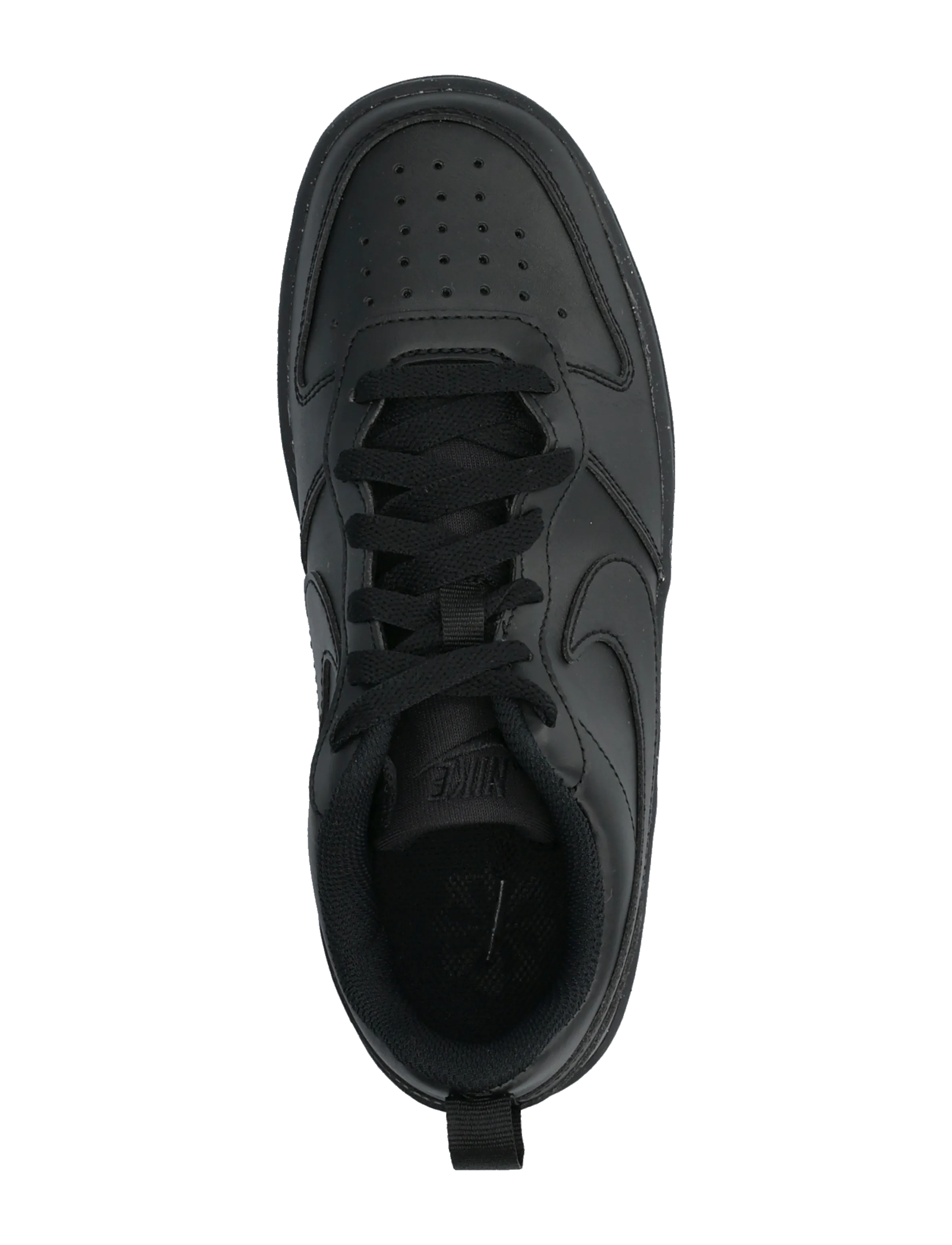 Nike - COURT BOROUGH LOW RECRAFT (GS) - herbstersparnisse - black/black-black - 3