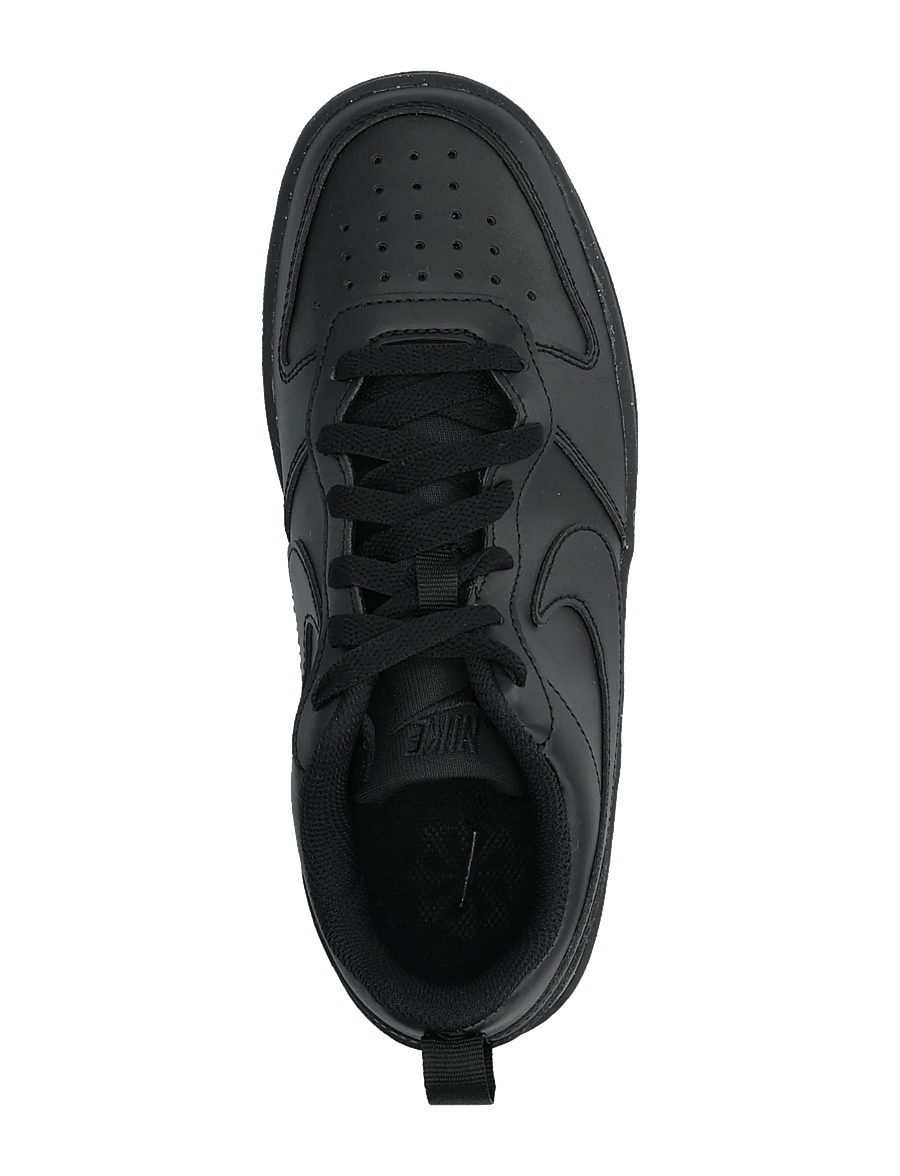 Nike - COURT BOROUGH LOW RECRAFT (GS) - low tops - black/black-black - 3