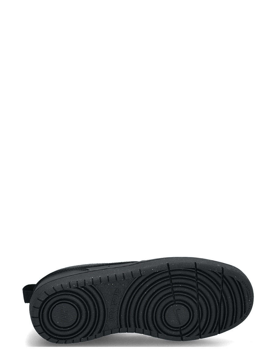 Nike - COURT BOROUGH LOW RECRAFT (GS) - niedriger schnitt - black/black-black - 4