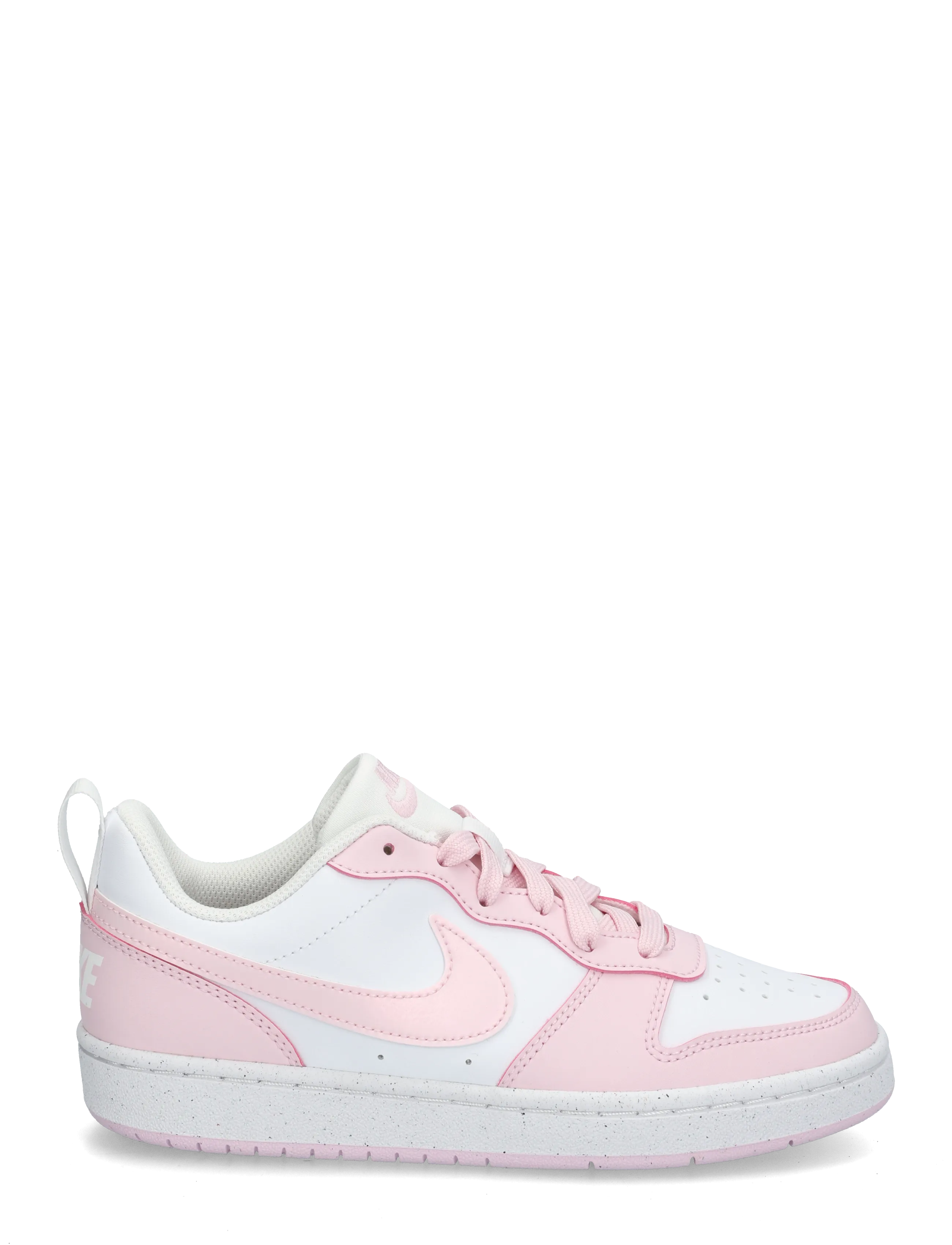 Nike - COURT BOROUGH LOW RECRAFT (GS) - herbstersparnisse - white/pink foam - 2