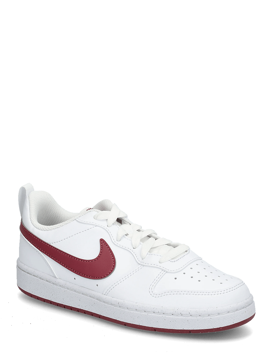 Nike - COURT BOROUGH LOW RECRAFT (GS) - niedriger schnitt - white/pink smoke - 0