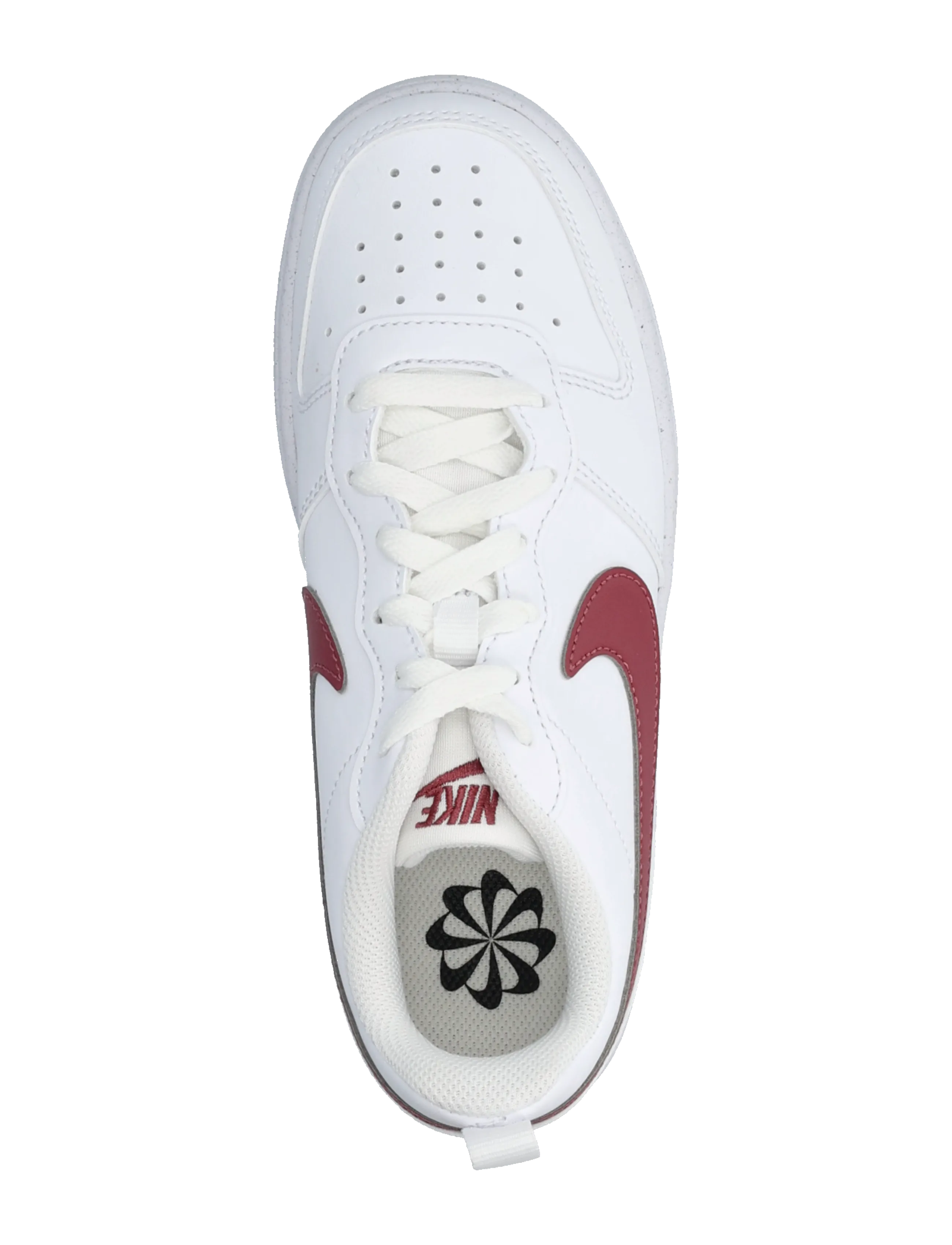 Nike - COURT BOROUGH LOW RECRAFT (GS) - herbstersparnisse - white/pink smoke - 3