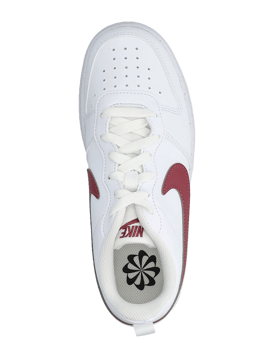 Nike - COURT BOROUGH LOW RECRAFT (GS) - niedriger schnitt - white/pink smoke - 3