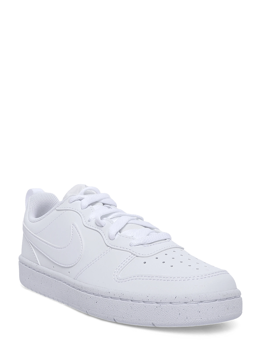 Nike - Nike Court Borough Low Recraft - kõrge säärega tossud - white/white-white - 0