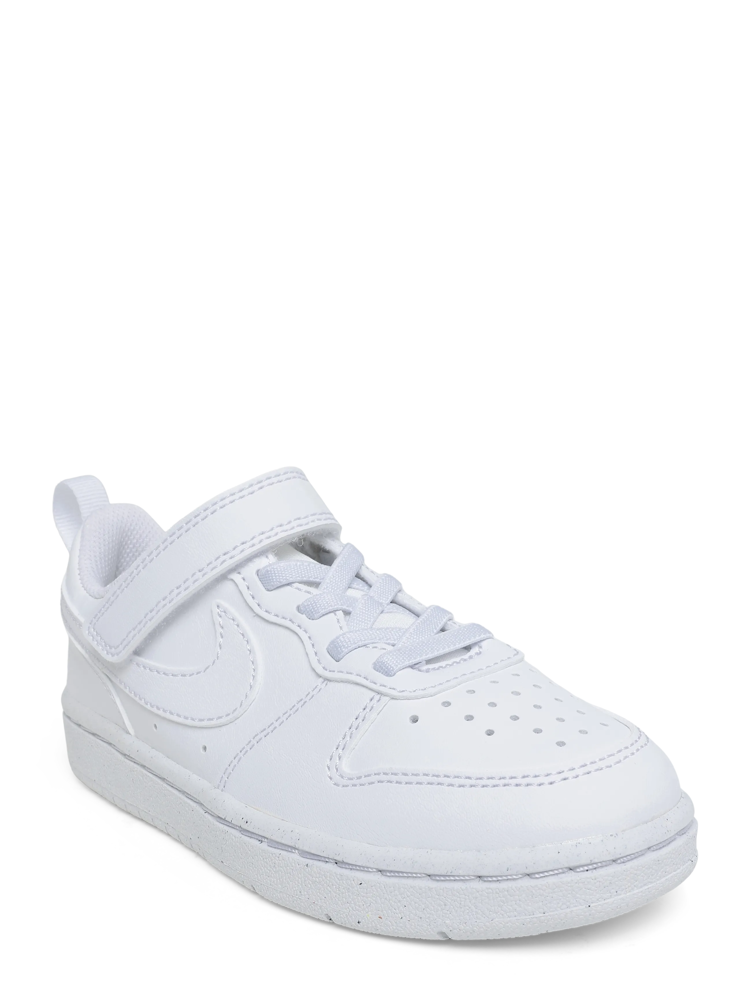 Nike COURT BOROUGH LOW RECRAFT (PS) - Kõrge säärega tossud - WHITE/WHITE-WHITE / white