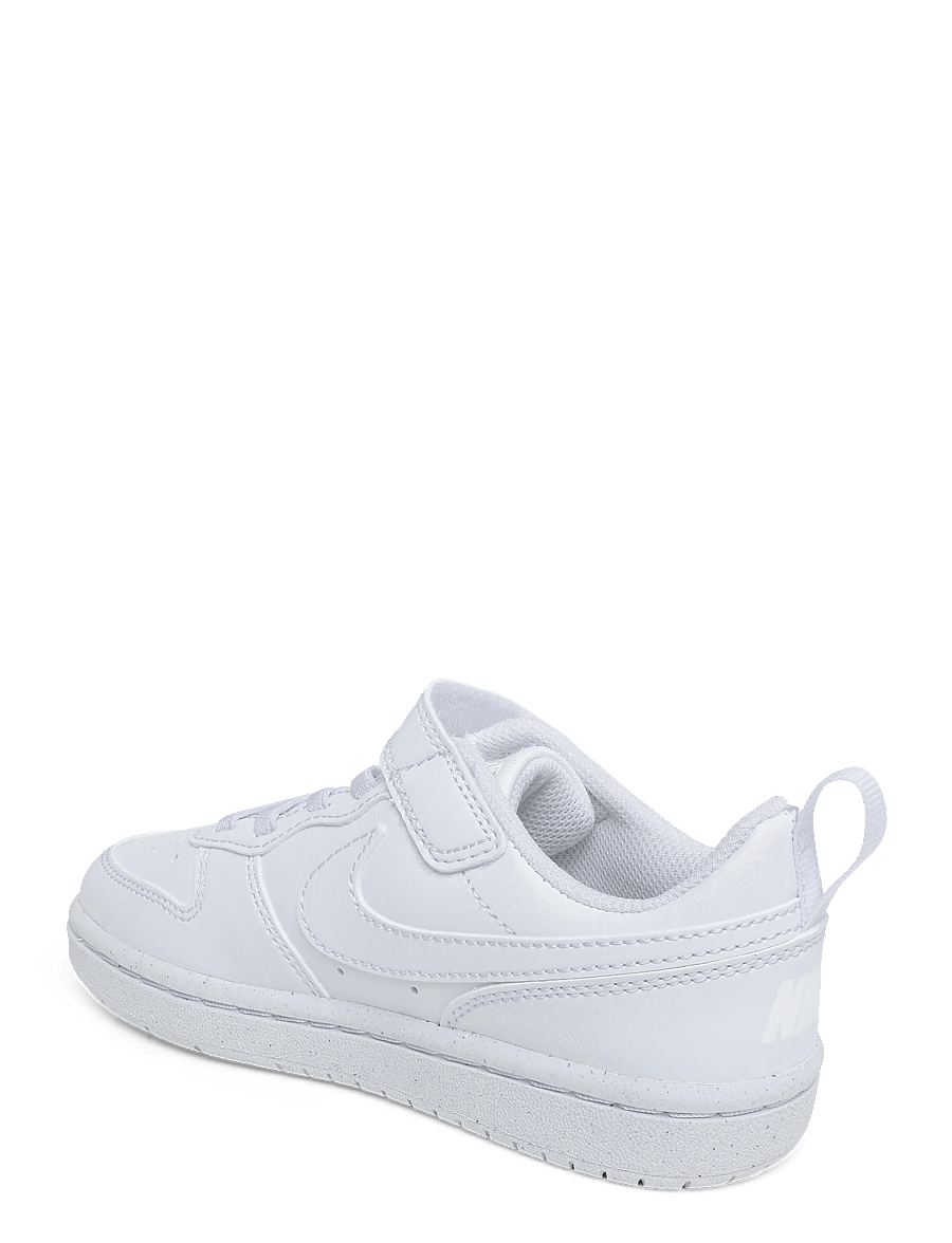 Nike - COURT BOROUGH LOW RECRAFT (PS) - kõrge säärega tossud - white/white-white - 1