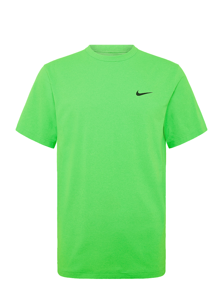 Nike - Nike Dri-Fit UV Hyverse - oberteile & t-shirts - green strike/black - 0