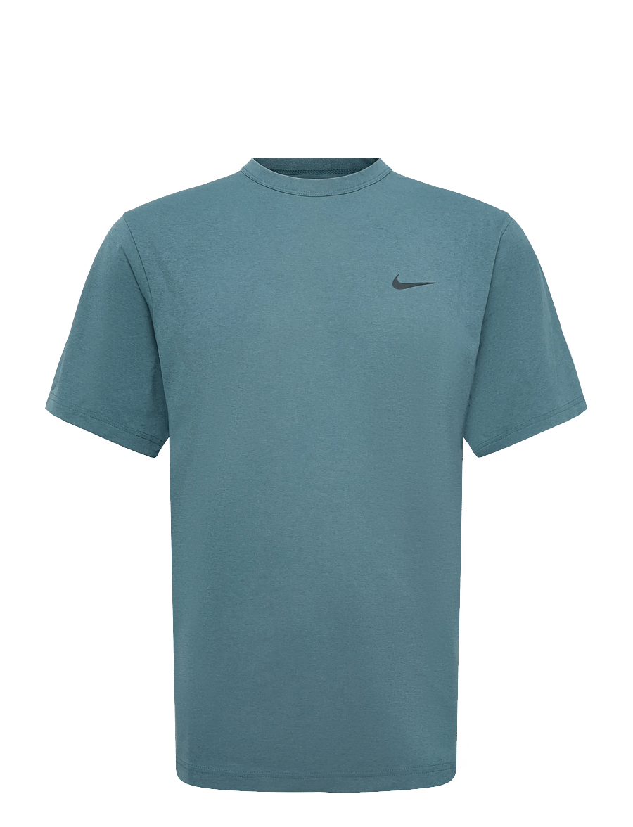 Nike - Nike Dri-Fit UV Hyverse - t-shirts - mineral slate/black - 0