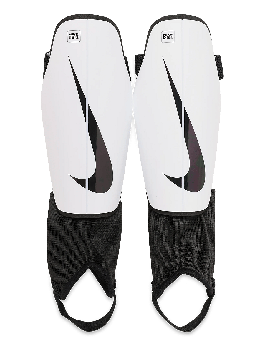 Nike - Nike Charge Soccer Shin Guards - kāju aizsargi - white/black/black - 0