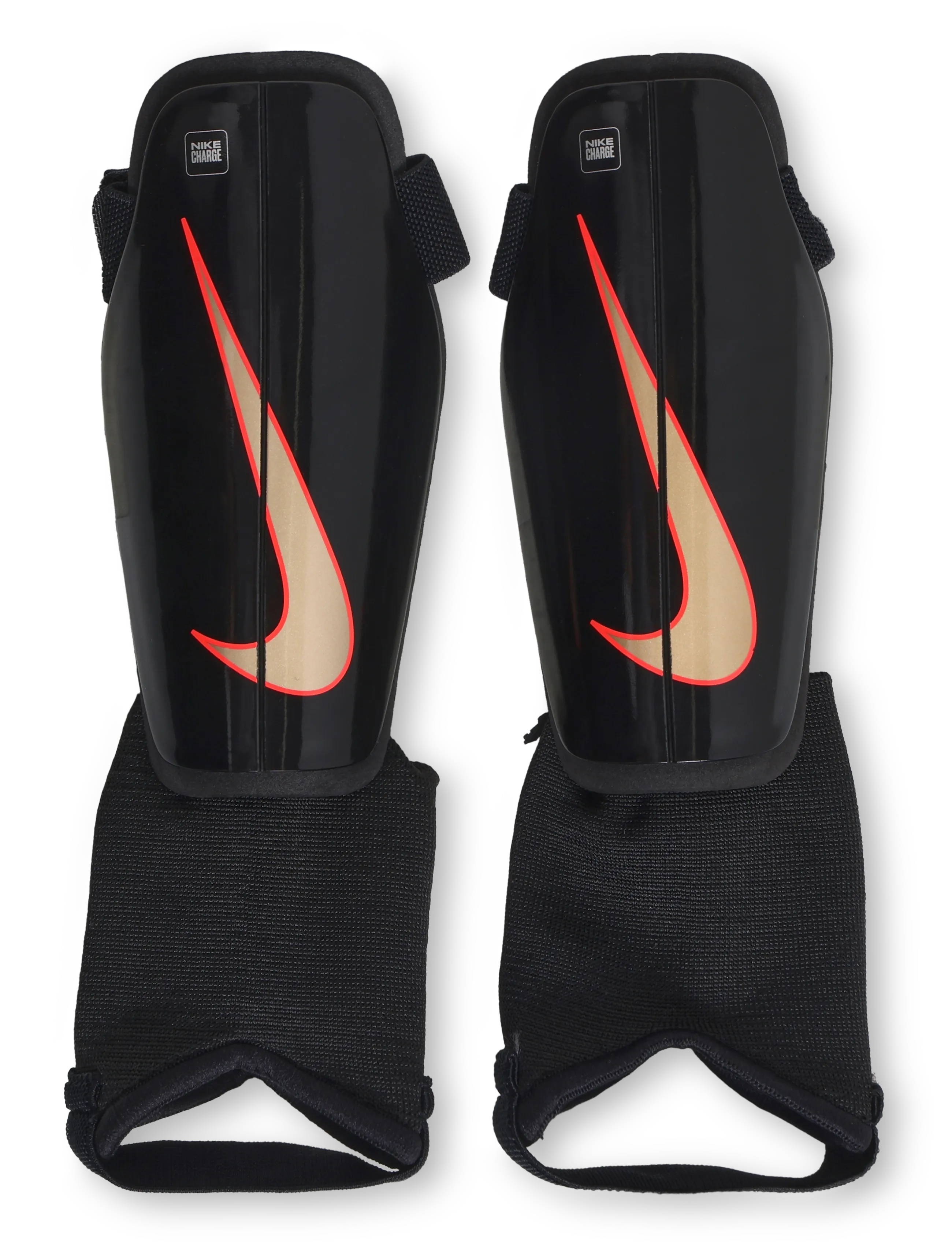 Nike Nike Charge Kids Football Shinguards - New arrivals - BLACK/BRIGHT CRIMSON/BLUR / black
