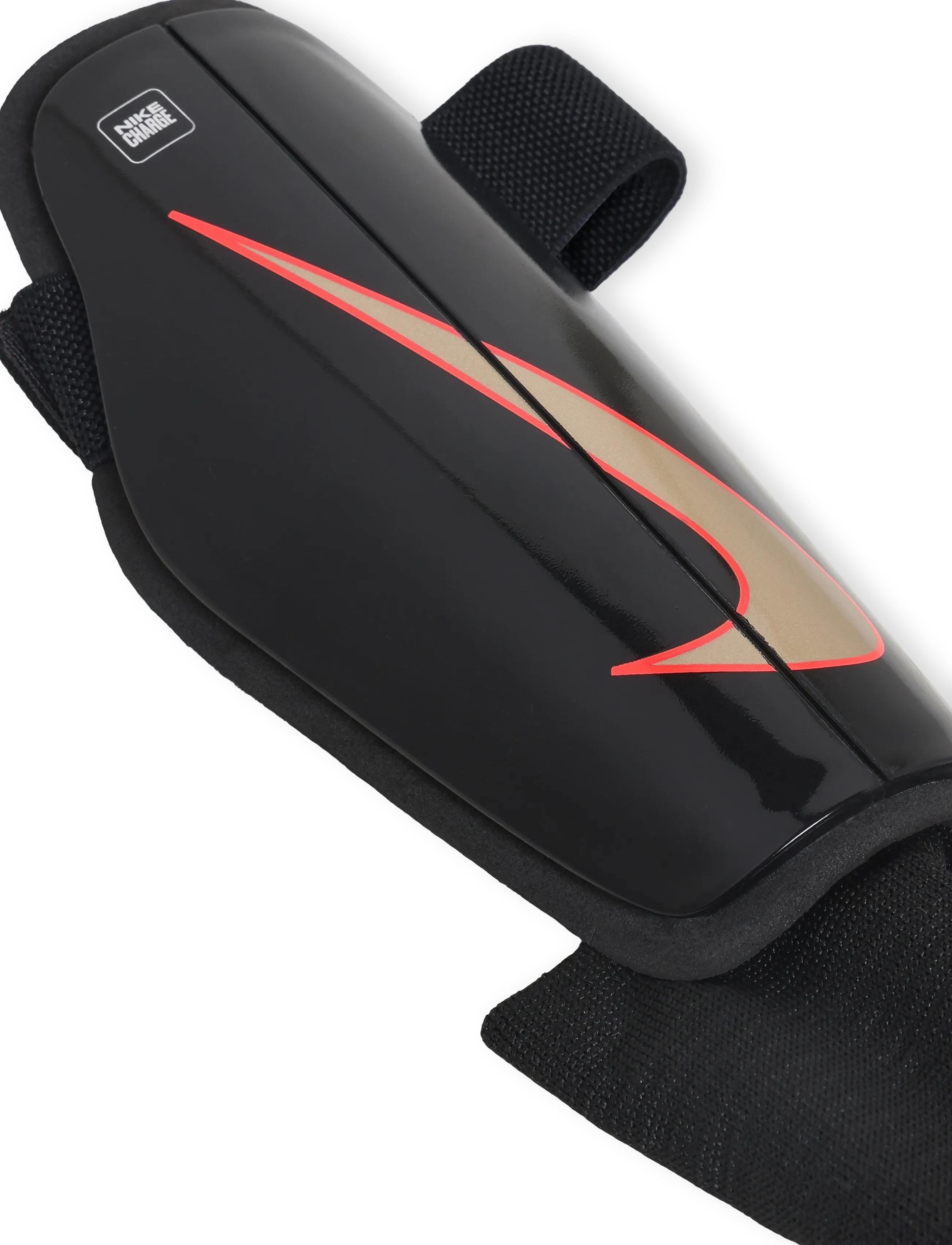 Nike - Nike Charge Kids Football Shinguards - shin guards & sleeves - black/bright crimson/blur - 2