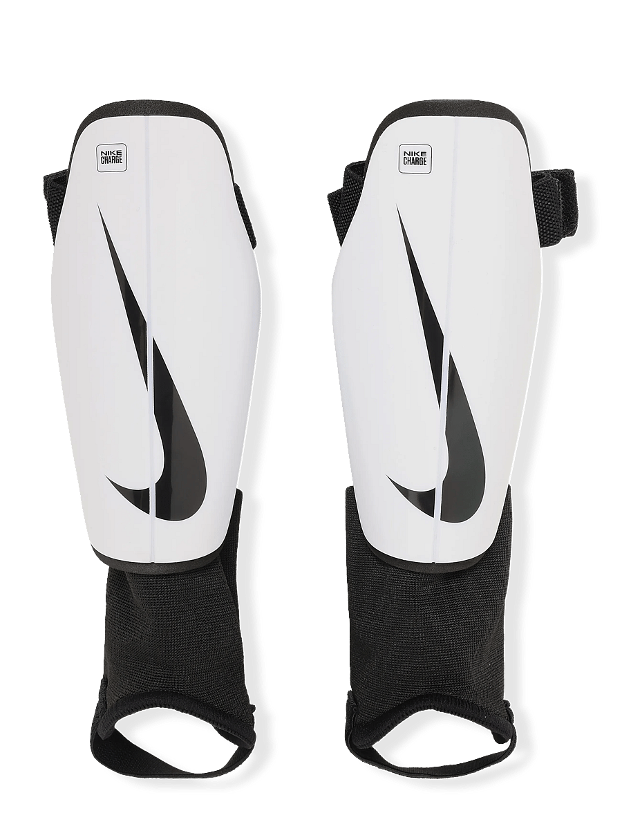 Nike - Nike Charge Kids Football Shinguards - benskinner og sleeves - white/black/black - 0