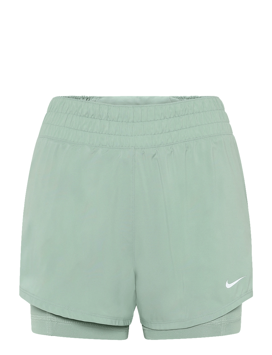 Nike - Nike One Dri-Fit 3IN 2N1 SHORT - training shorts - steam/white - 0