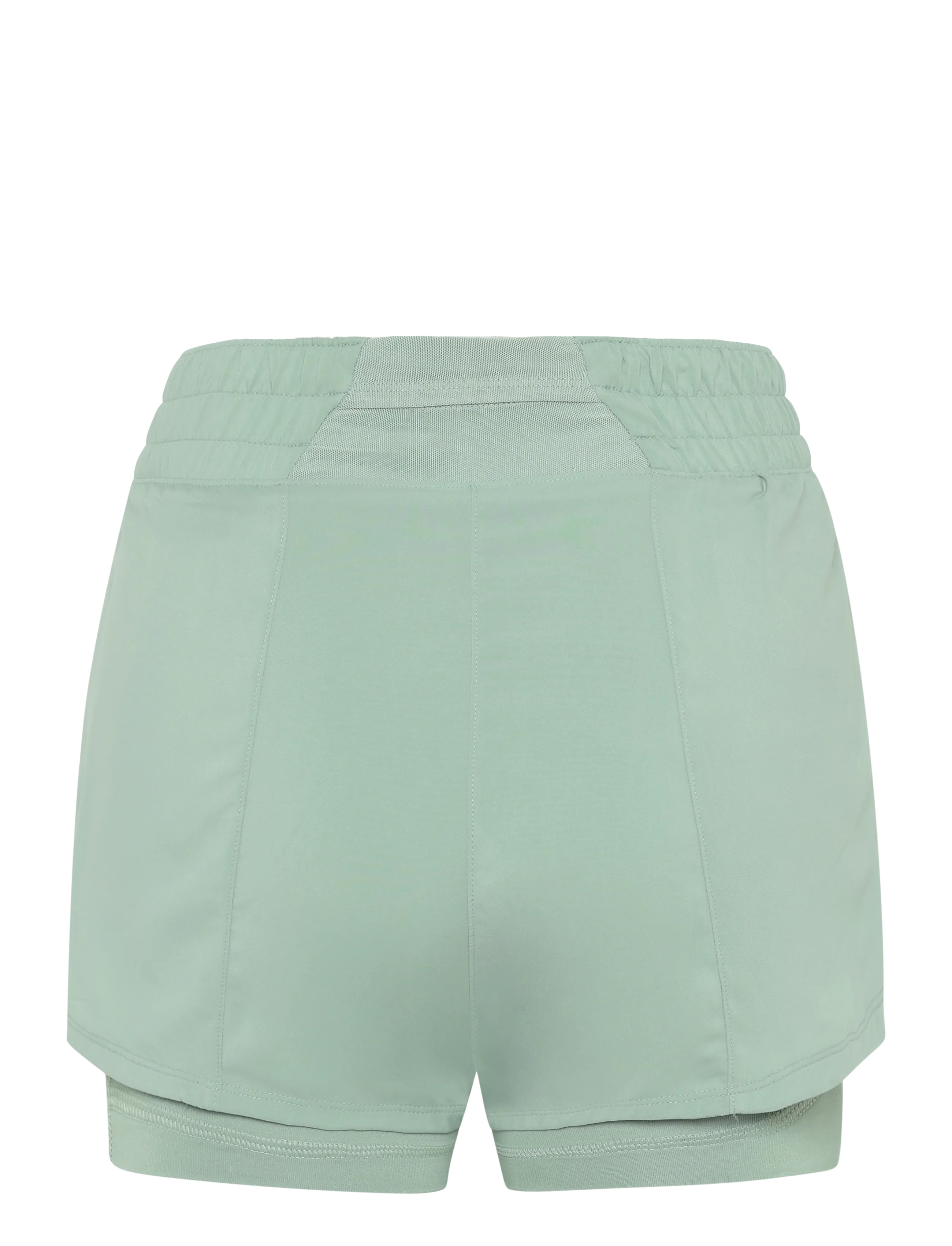 Nike - Nike One Dri-Fit 3IN 2N1 SHORT - training shorts - steam/white - 1