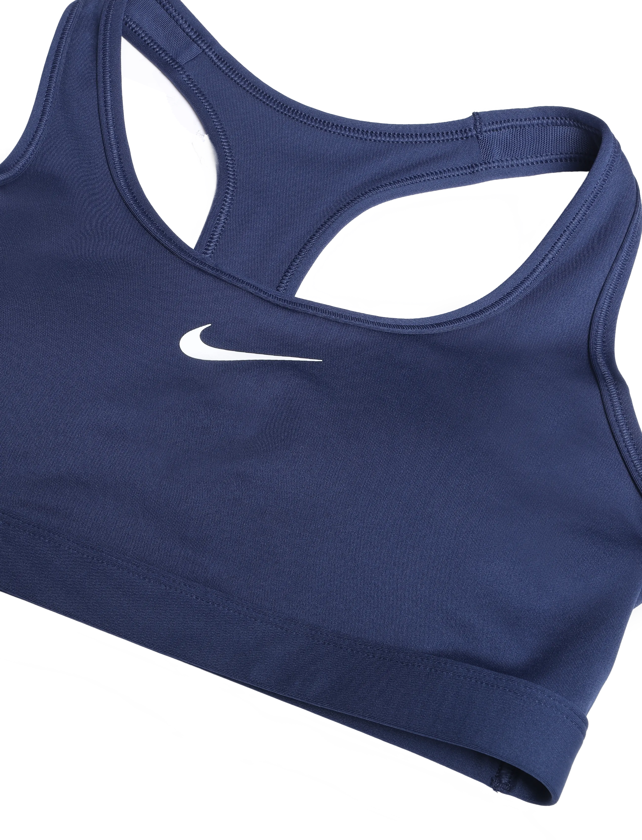 Nike - W NK SWSH MED SPT BRA - sport bh:ar - midnight navy/white - 2