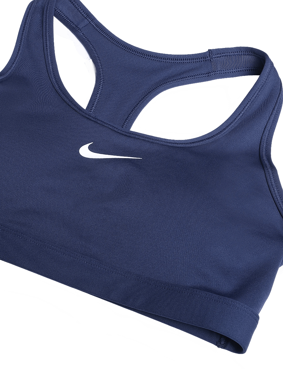 Nike - W NK SWSH MED SPT BRA - sport bh:ar - midnight navy/white - 2