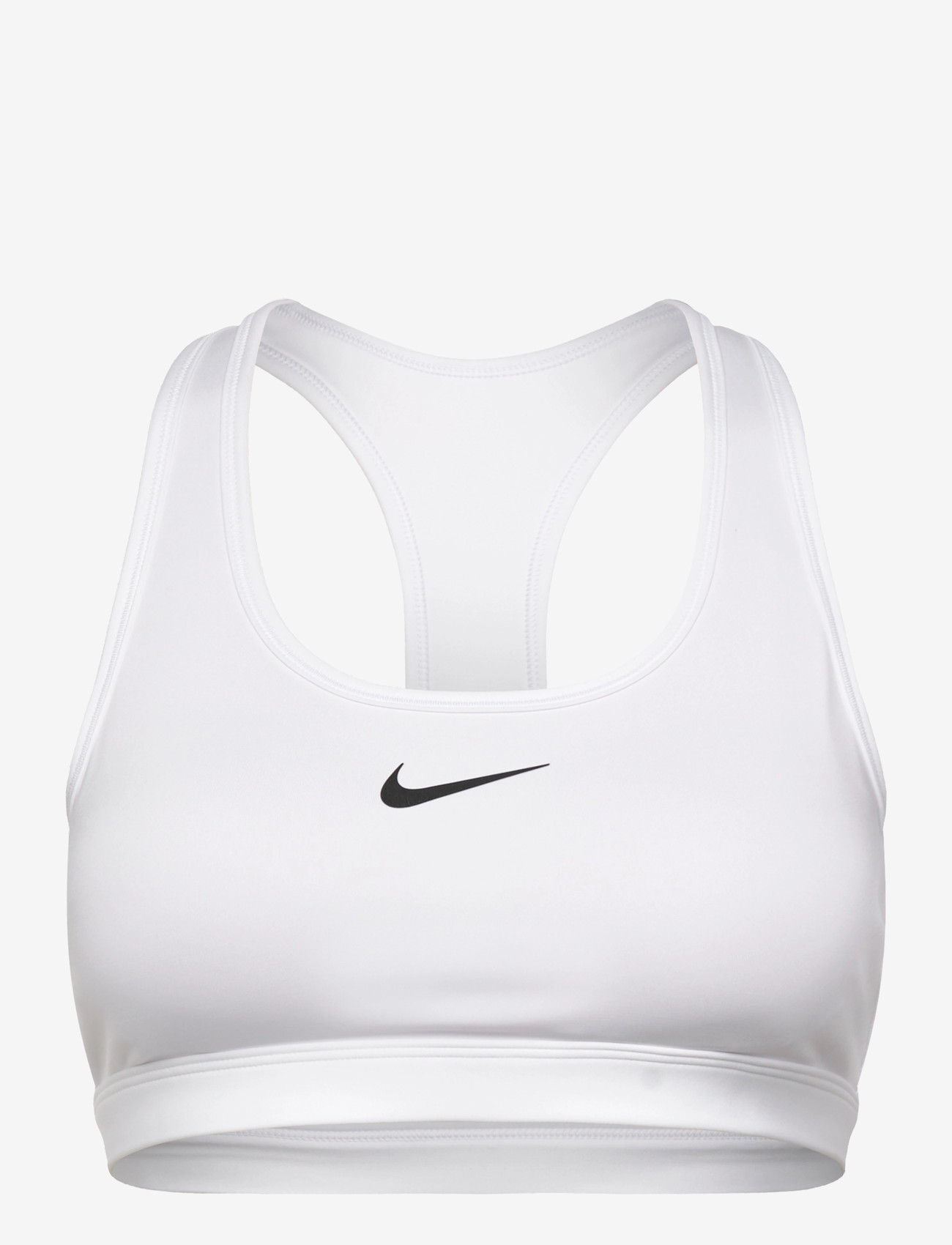Nike - W NK SWSH MED SPT BRA - sports bras - white/stone mauve/black - 0