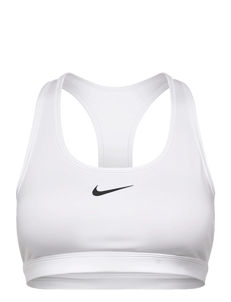 Nike - W NK SWSH MED SPT BRA - sports bras - white/stone mauve/black - 0