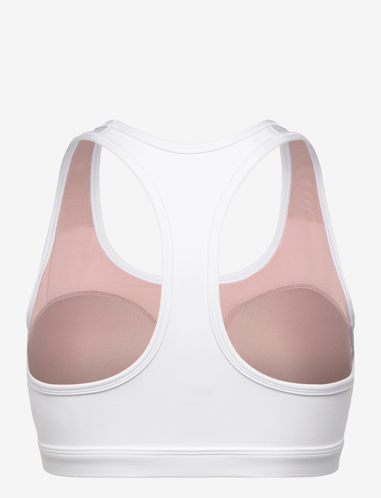 Nike - W NK SWSH MED SPT BRA - sports bras - white/stone mauve/black - 1