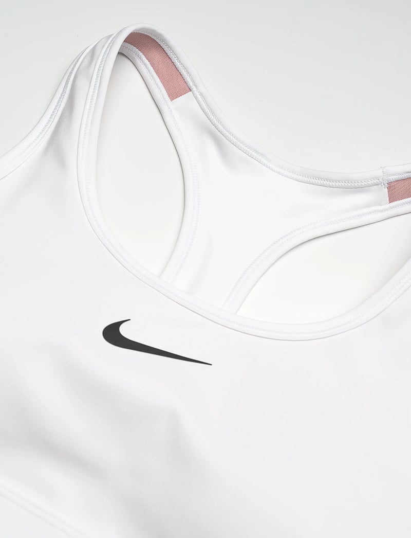 Nike - W NK SWSH MED SPT BRA - sports bras - white/stone mauve/black - 2