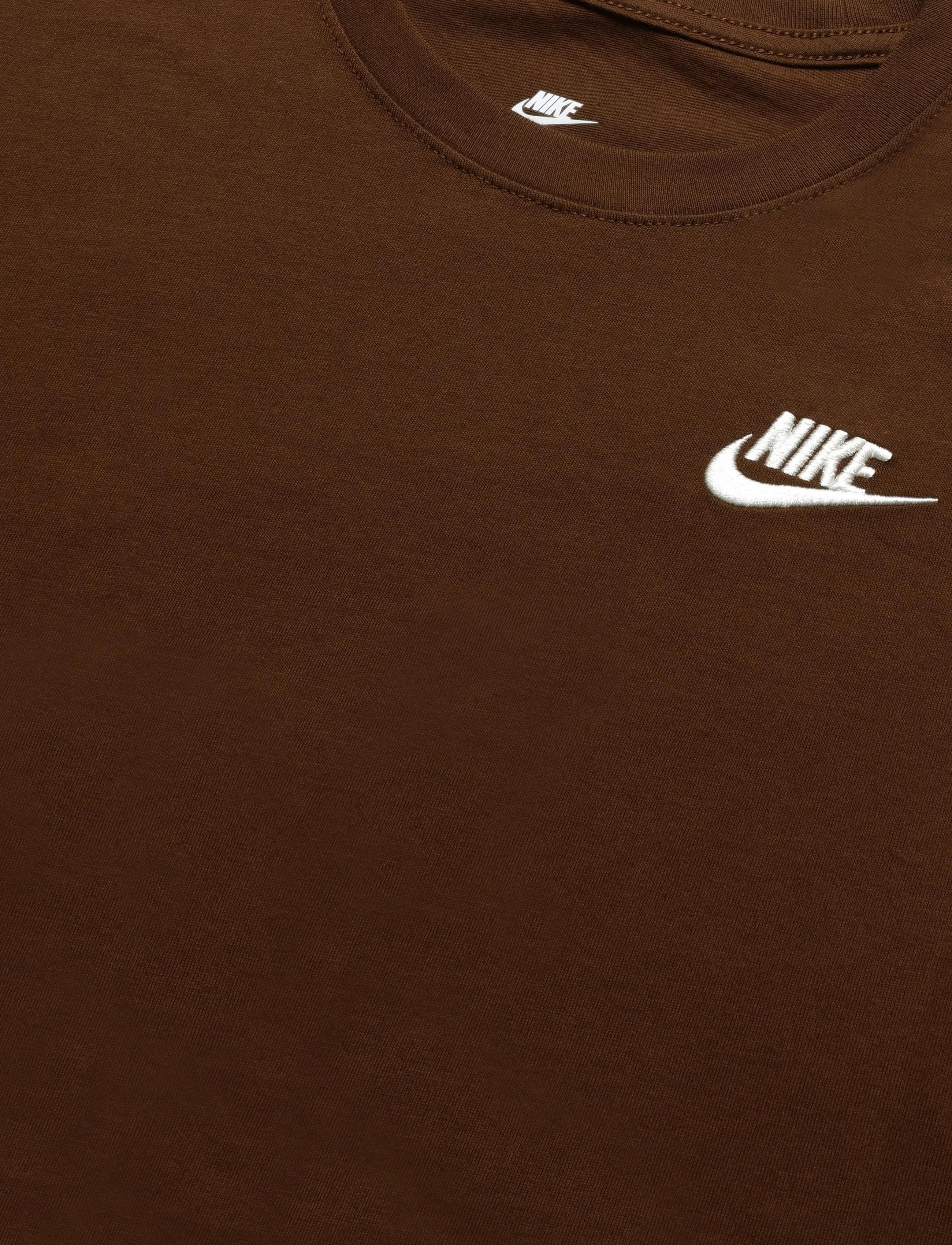 Nike - W NSW CLUB SS TEE - t-shirts - cacao wow - 2