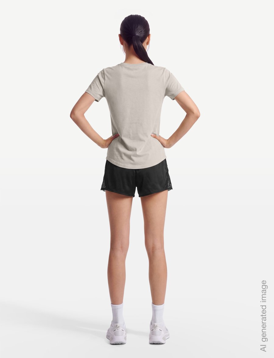 Nike - W NSW CLUB SS TEE - t-shirts - cream ii - 4