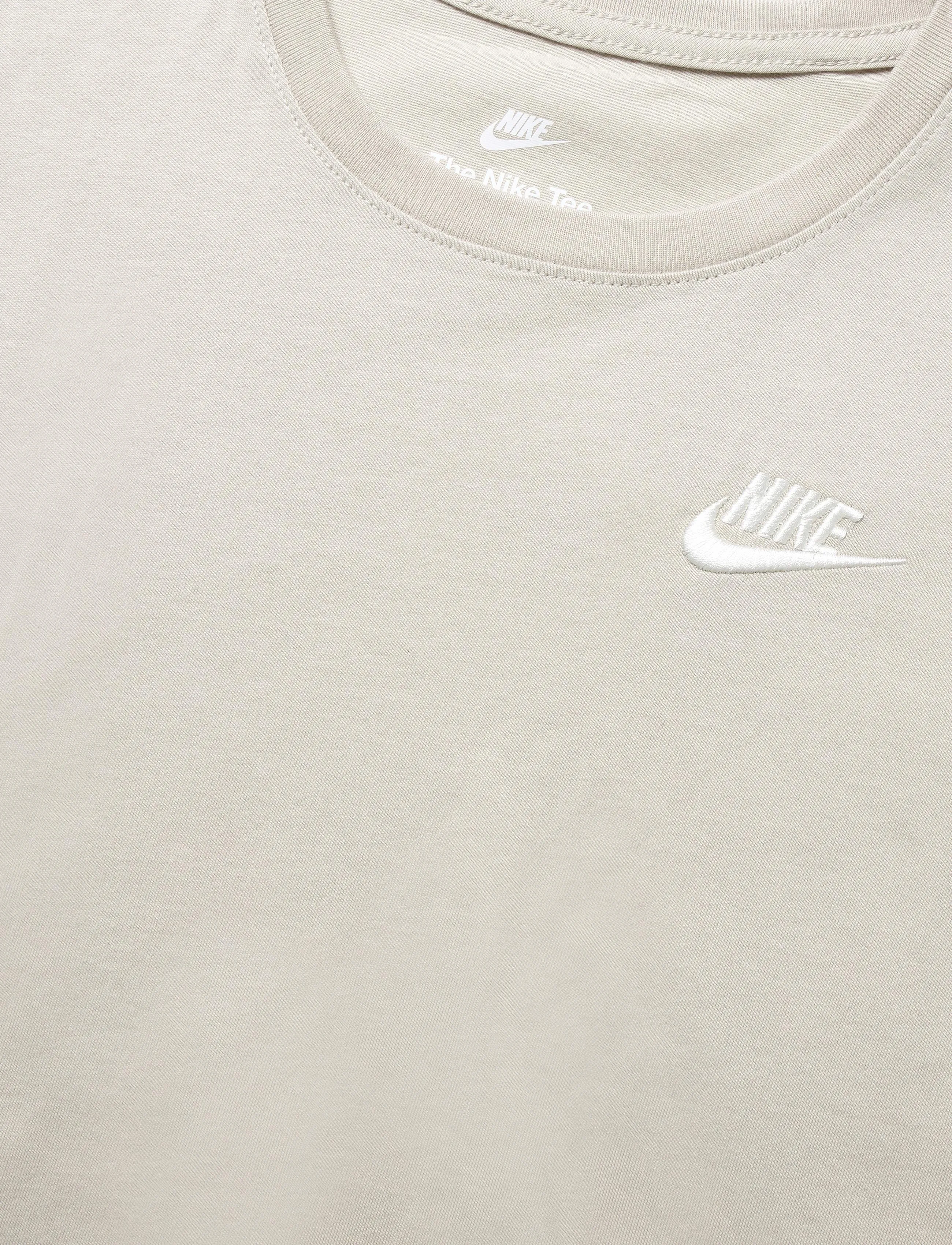 Nike - W NSW CLUB SS TEE - t-shirts - cream ii - 2