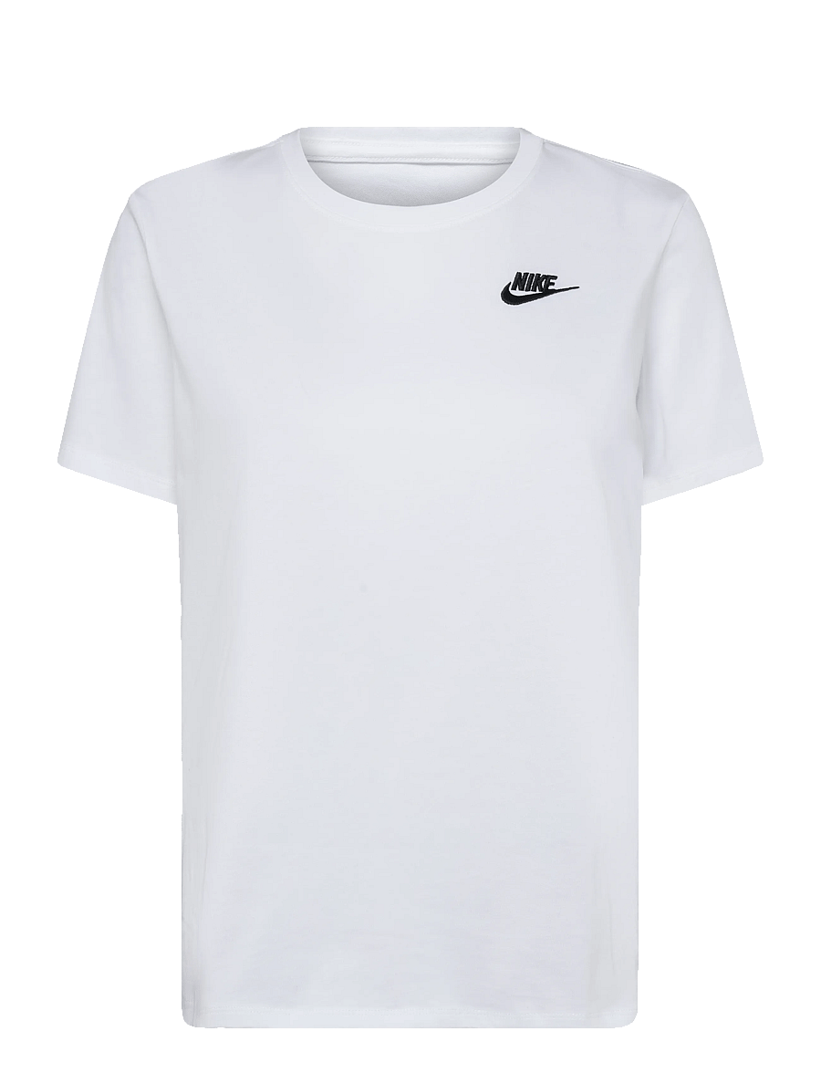 Nike - W NSW CLUB SS TEE - t-shirts - white - 0