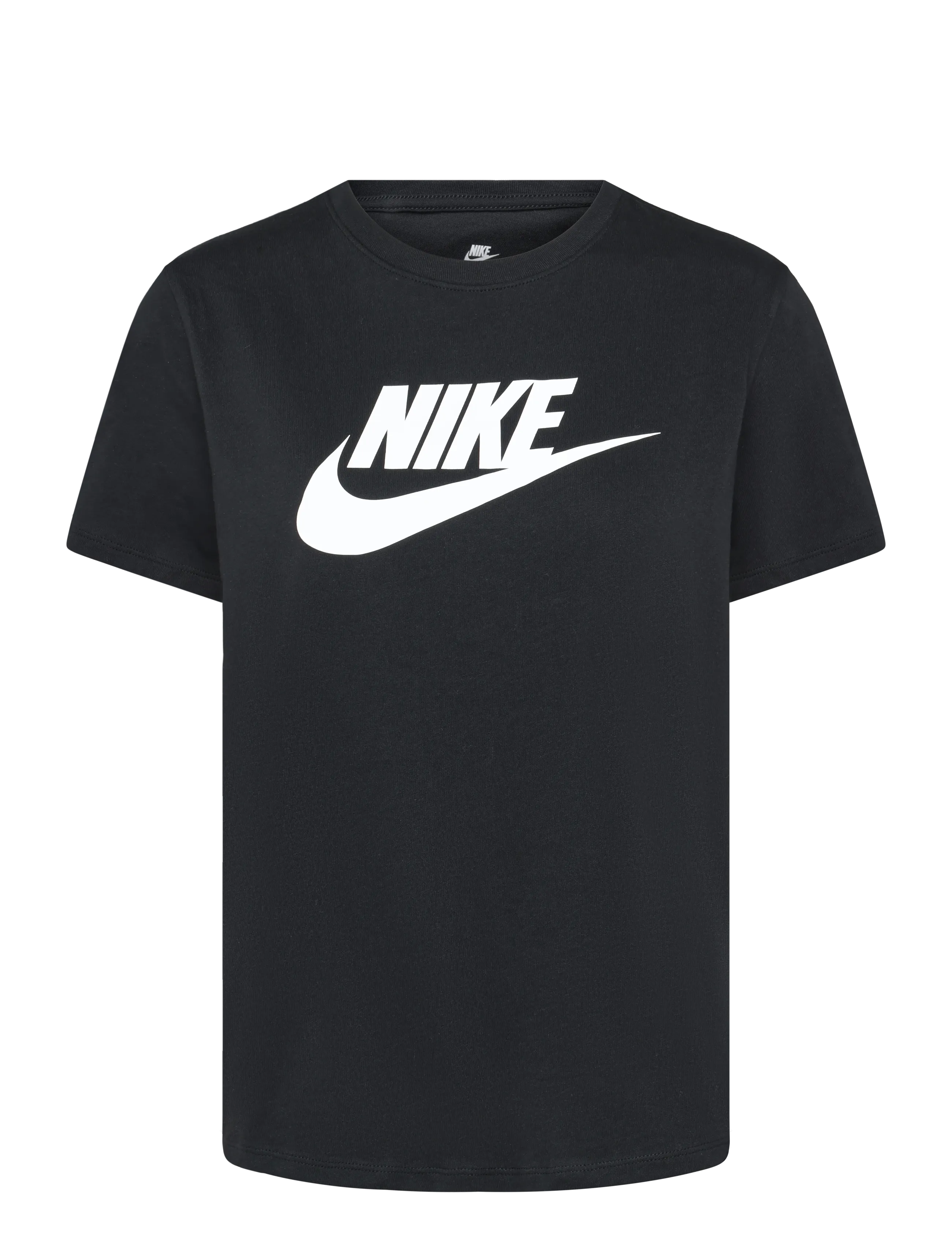 Nike W NSW TEE ESSNTL ICN FTRA - Tops & T-shirts - BLACK / black