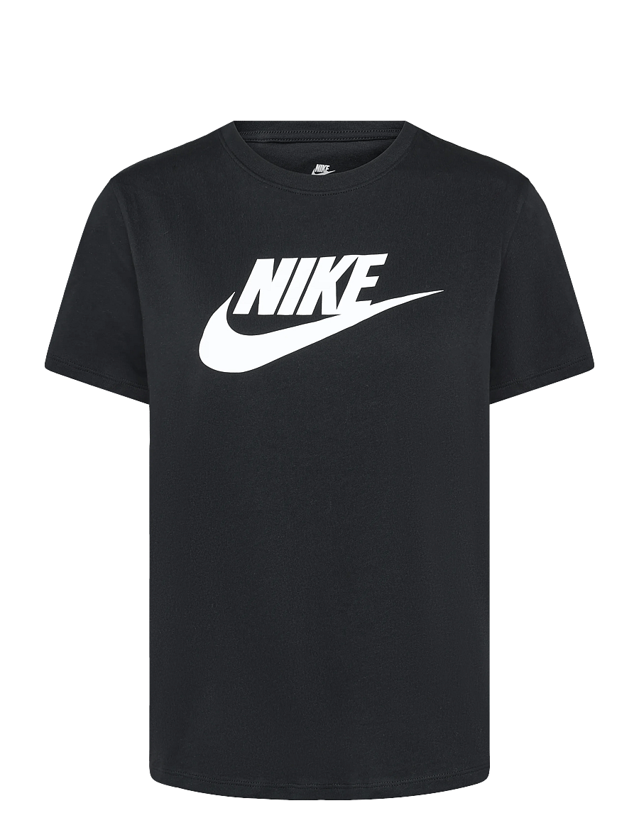 Nike - W NSW TEE ESSNTL ICN FTRA - t-shirts - black - 0