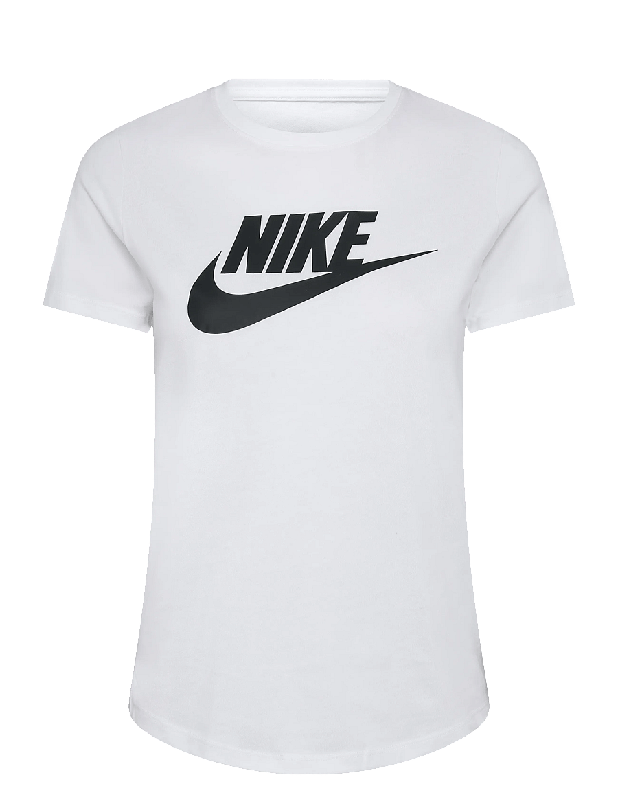 Nike - W NSW CLUB SS TEE ICN FTRA - t-shirts - white - 0